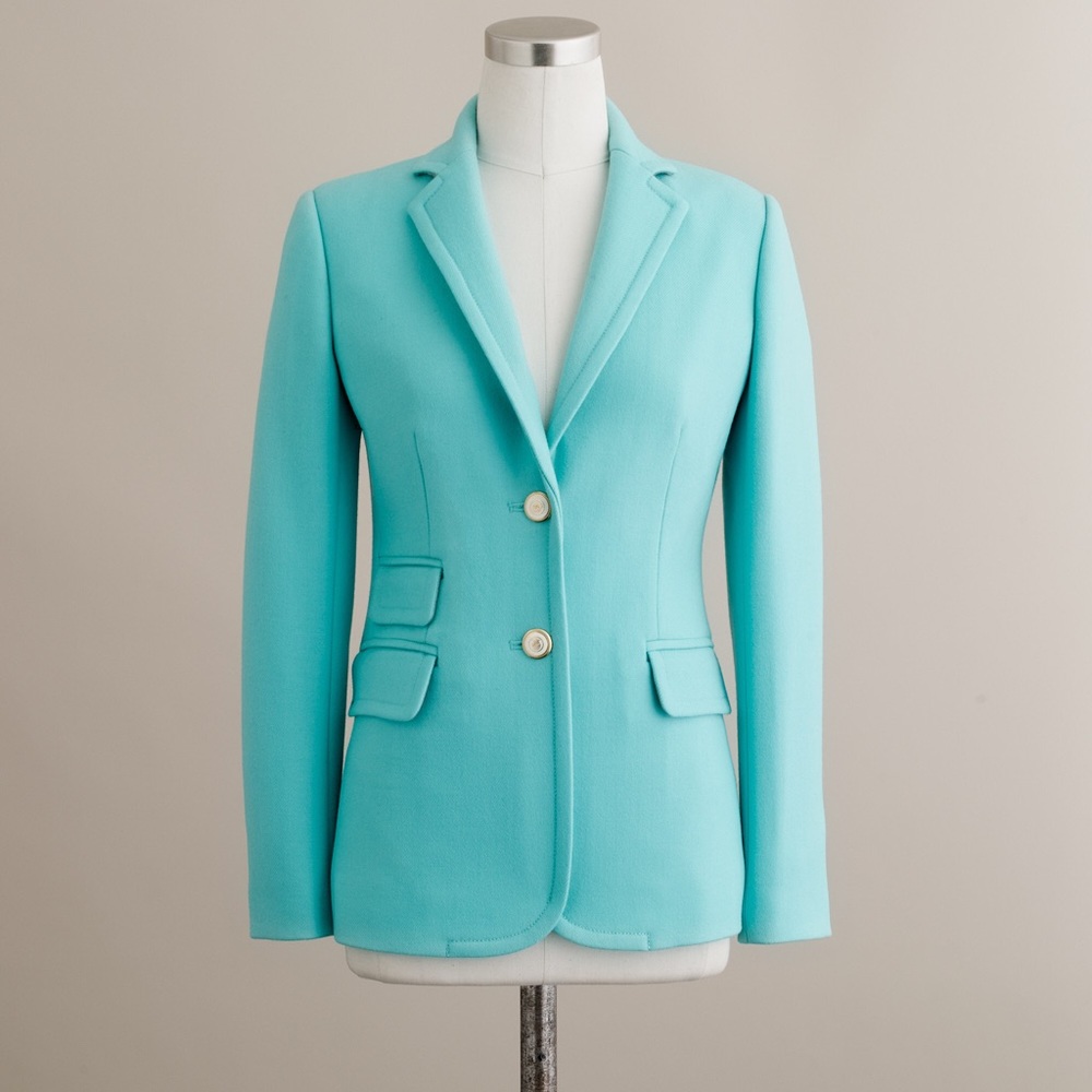 Beautiful J. Crew Blazer Hacking Jacket 00P